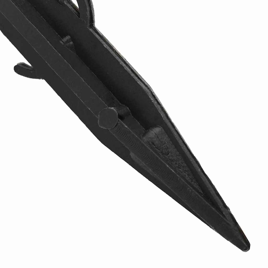 Jordpløkker 100 stk. Sort Ø3 x 11 cm Plastik