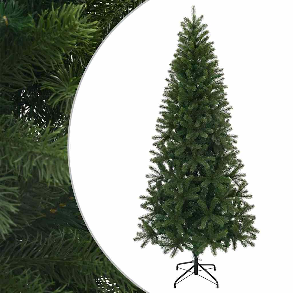 Kunstigt juletræ 180 cm PVC, PE og stål Grøn