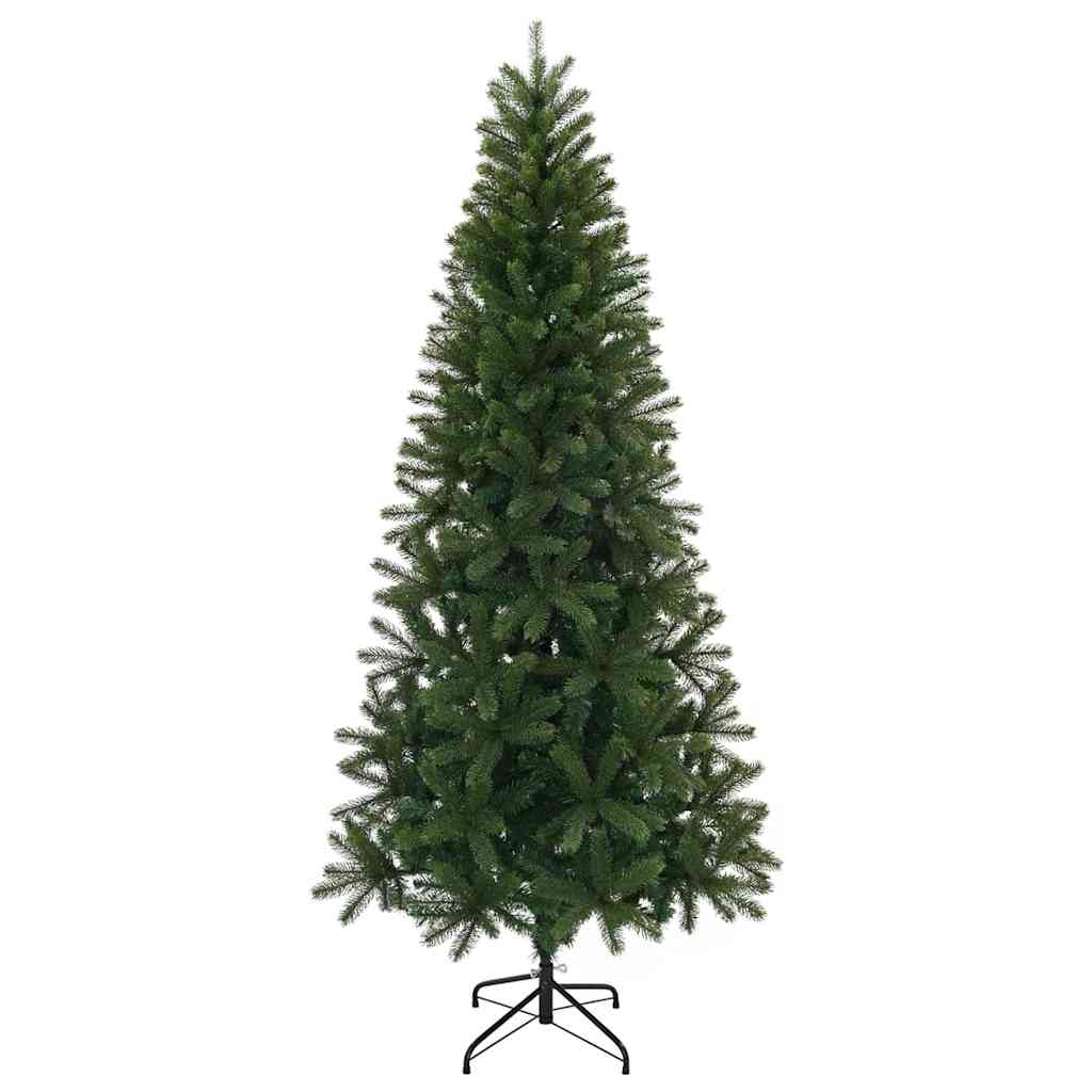 Kunstigt juletræ 180 cm PVC, PE og stål Grøn