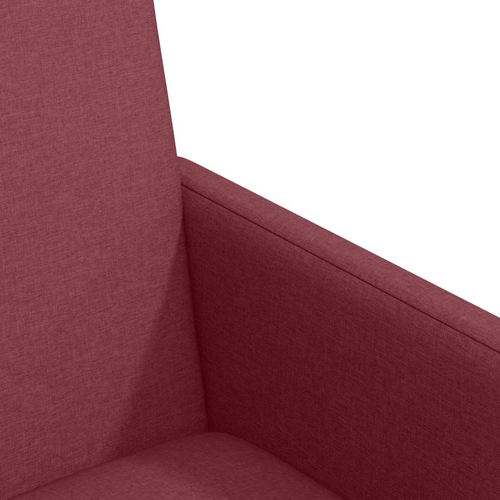 Spisebordsstole med hjul 2 stk. Stof Vinrød 57 x 66 x 94 cm