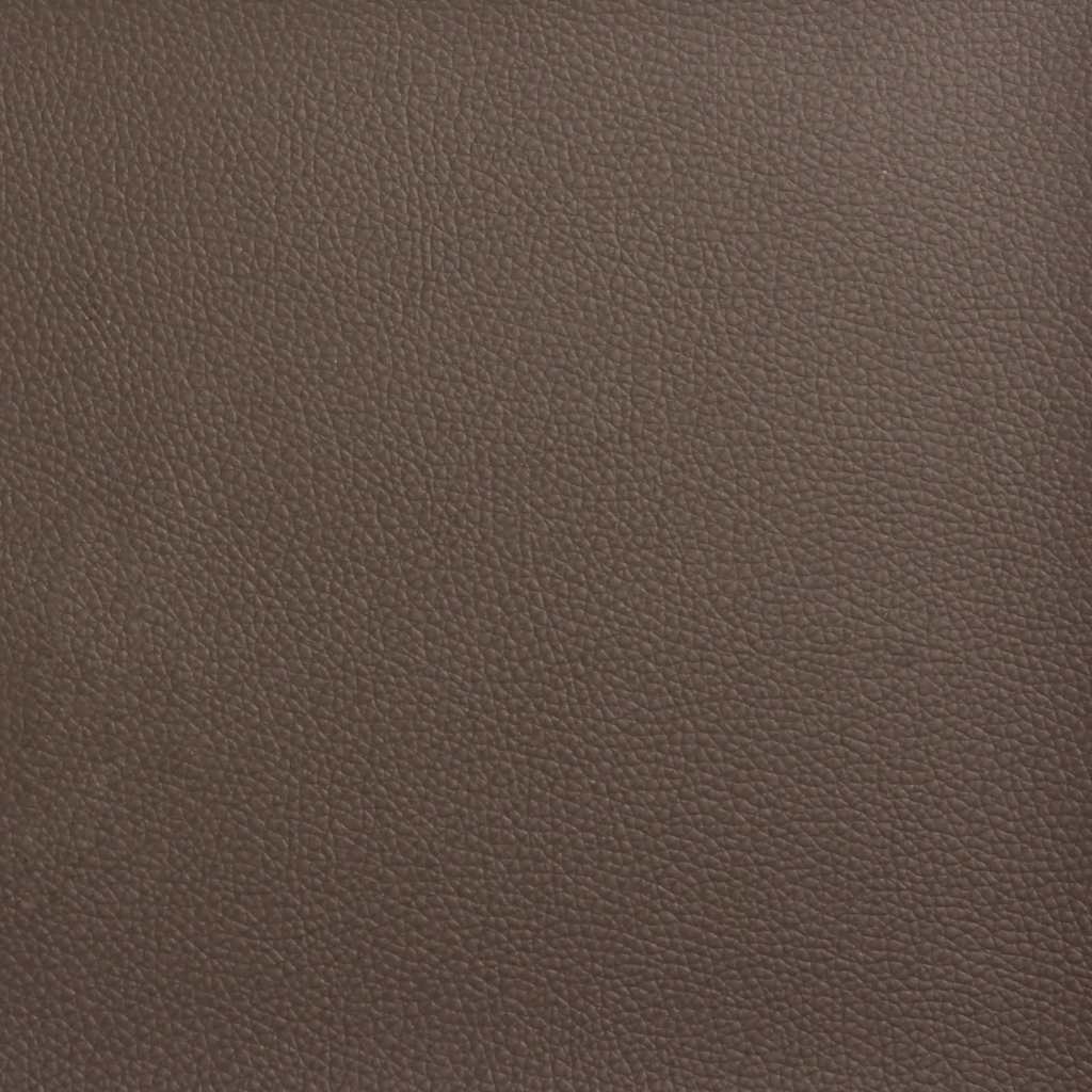 Spisebordsstole med hjul 2 stk. Kunstlæder Brun 58 x 65 x 98 cm
