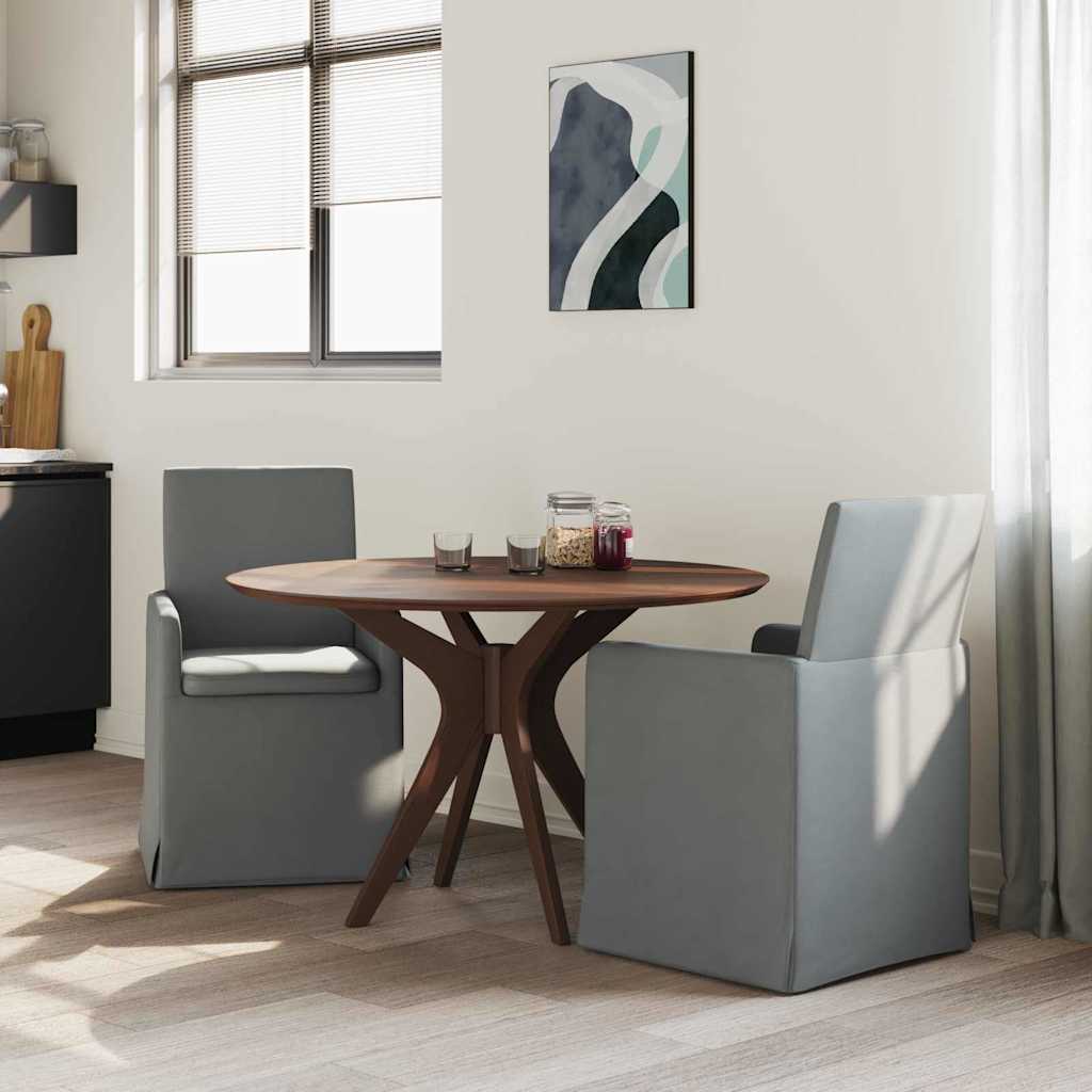 Spisestole 2 stk. Stof Mørkegrå 57 x 67 x 95 cm