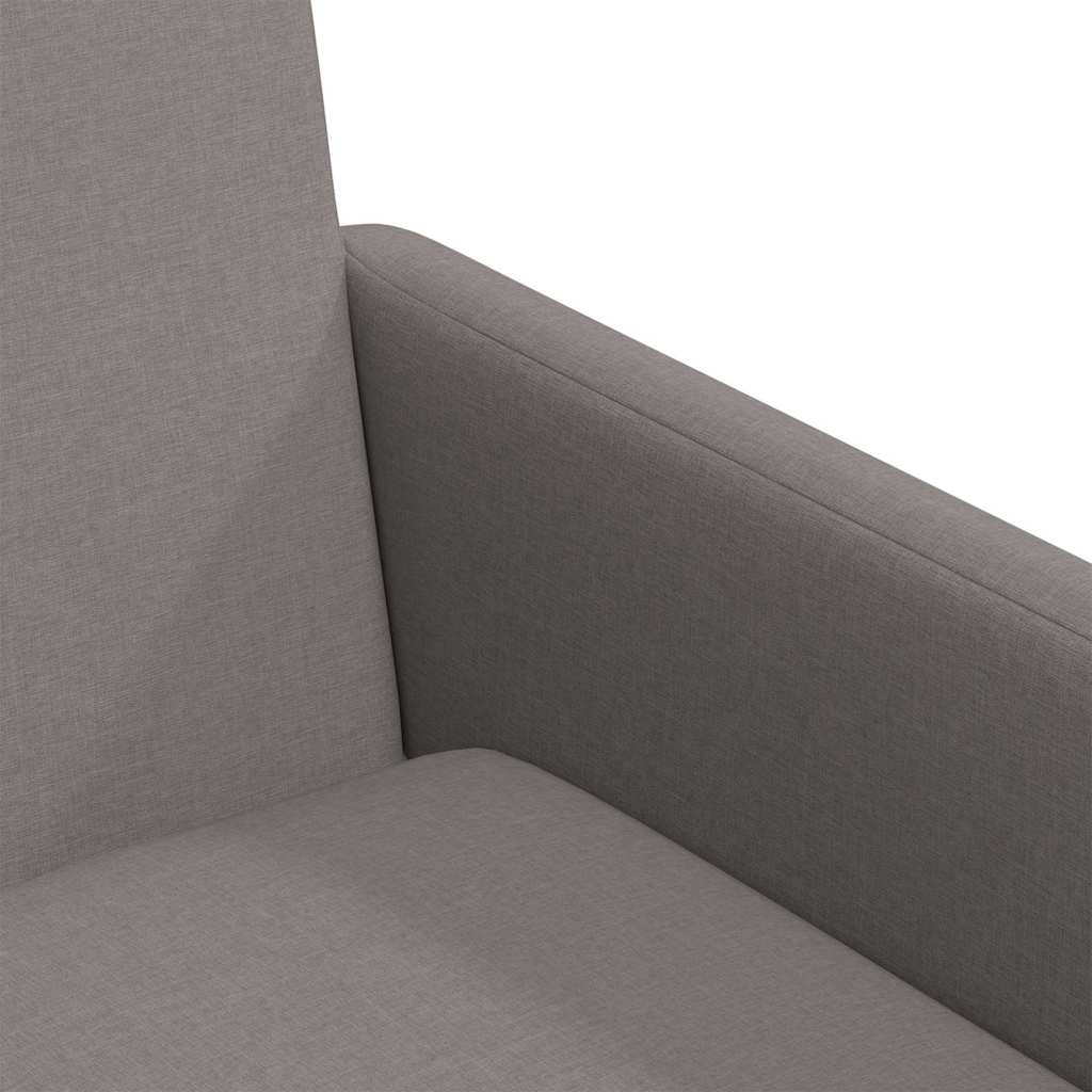 Spisestole 2 stk. Stof Gråbrun 57 x 68 x 94 cm