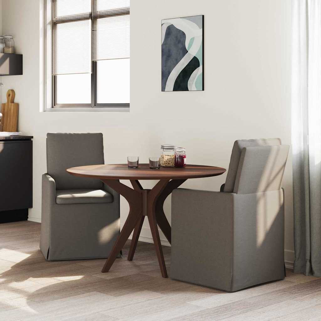 Spisestole 2 stk. Linned Lysegrå 57 x 67 x 98 cm