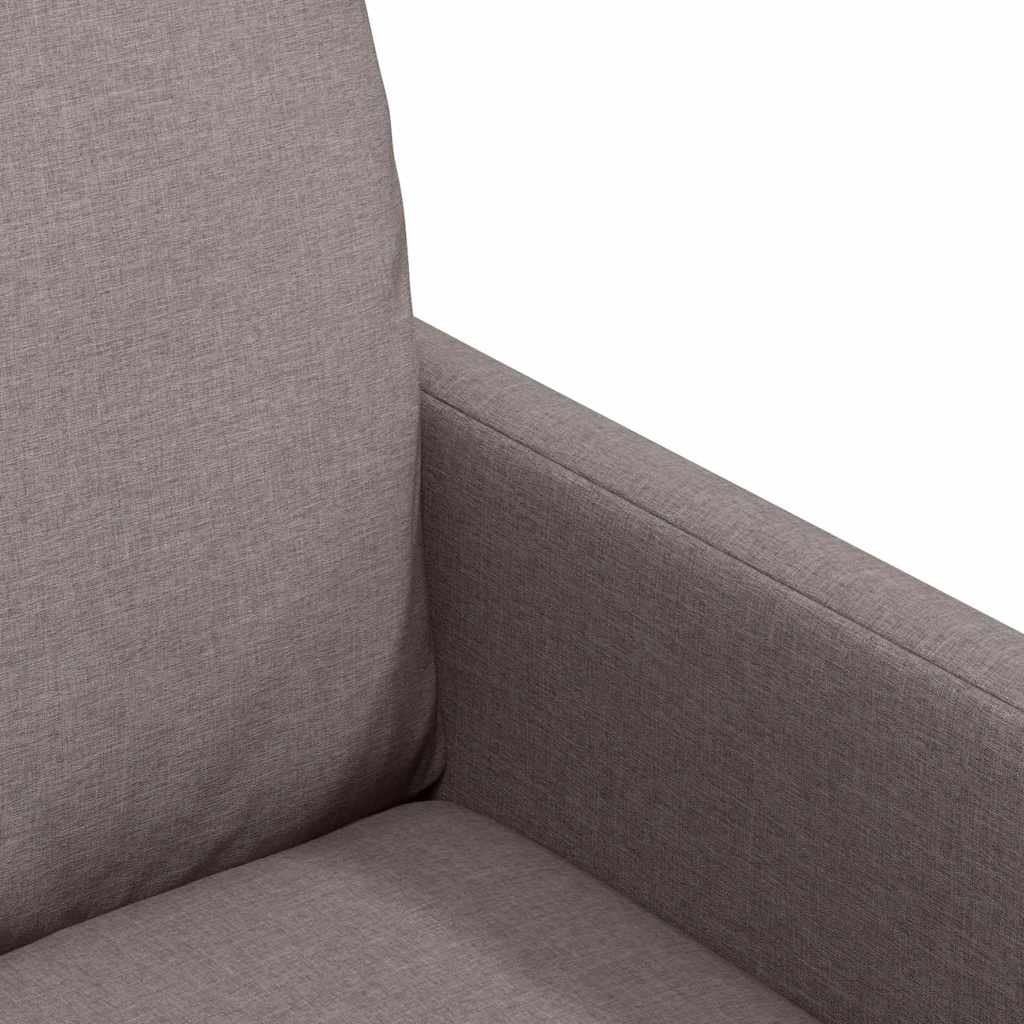 Spisestole 2 stk. Stof Gråbrun 57 x 67 x 98 cm