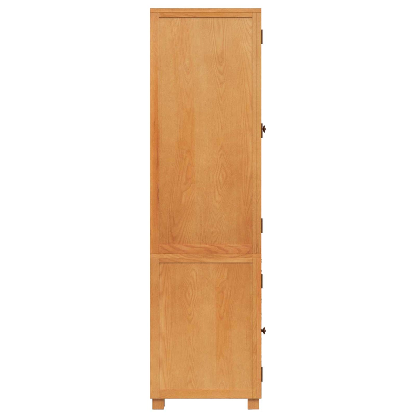 Opbevaringsmøbel Sæt med dør 2 stk. Brun 80 x 50 x 180 cm