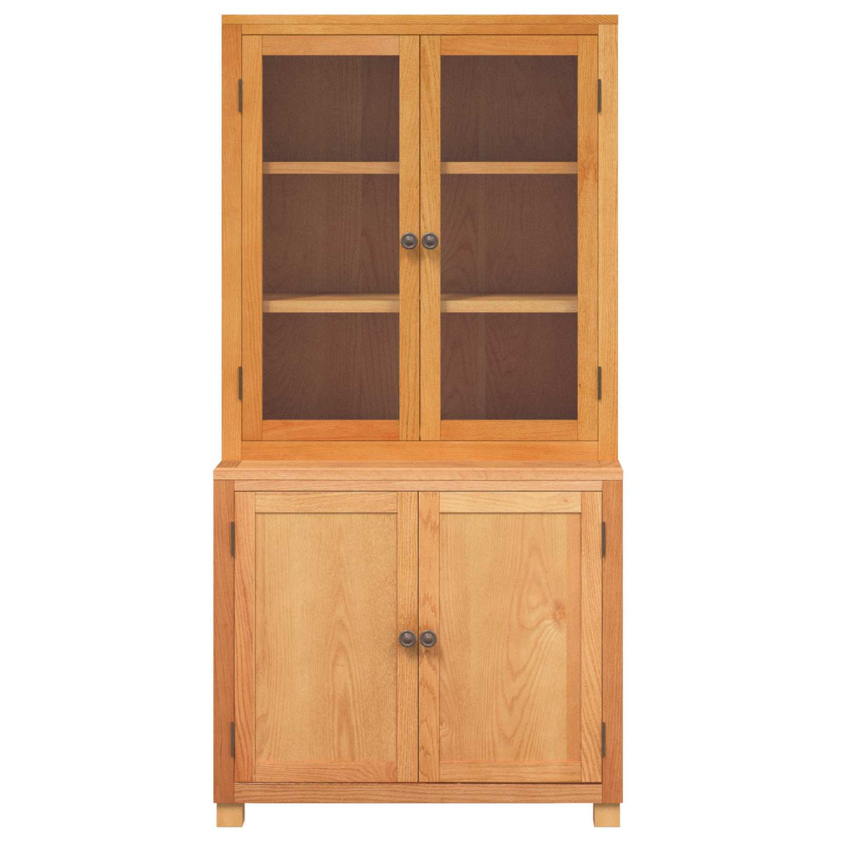 Opbevaringsmøbel Sæt med dør 2 stk. Brun 80 x 50 x 160 cm