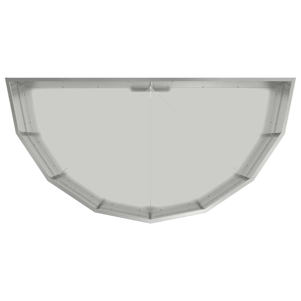 Plantekasse Sølv 120 x 60 x 35 cm Galvaniseret stål