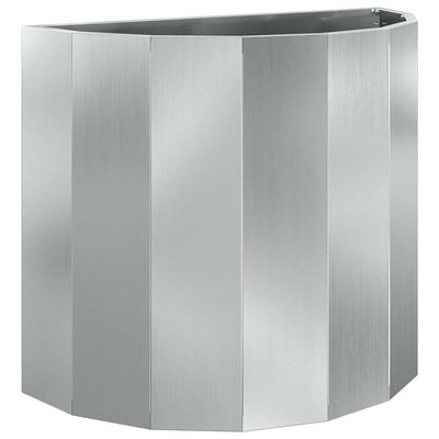 Plantekasse Sølv 60 x 30 x 50 cm Galvaniseret stål