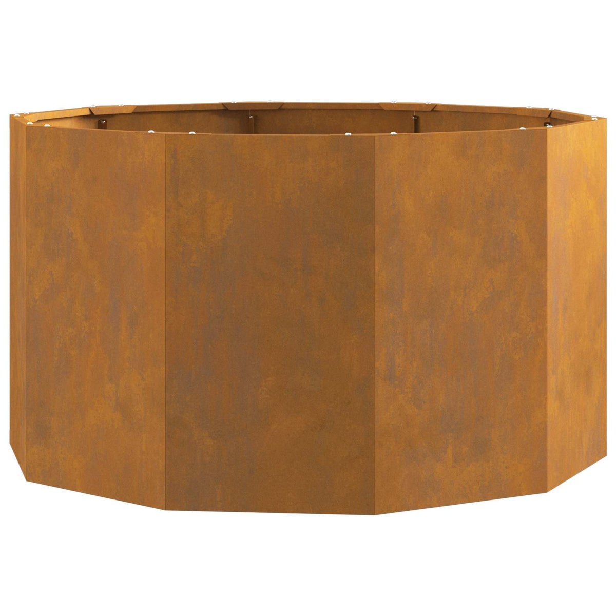 Plantekasse Rusten 90 x 90 x 50 cm Cortenstål