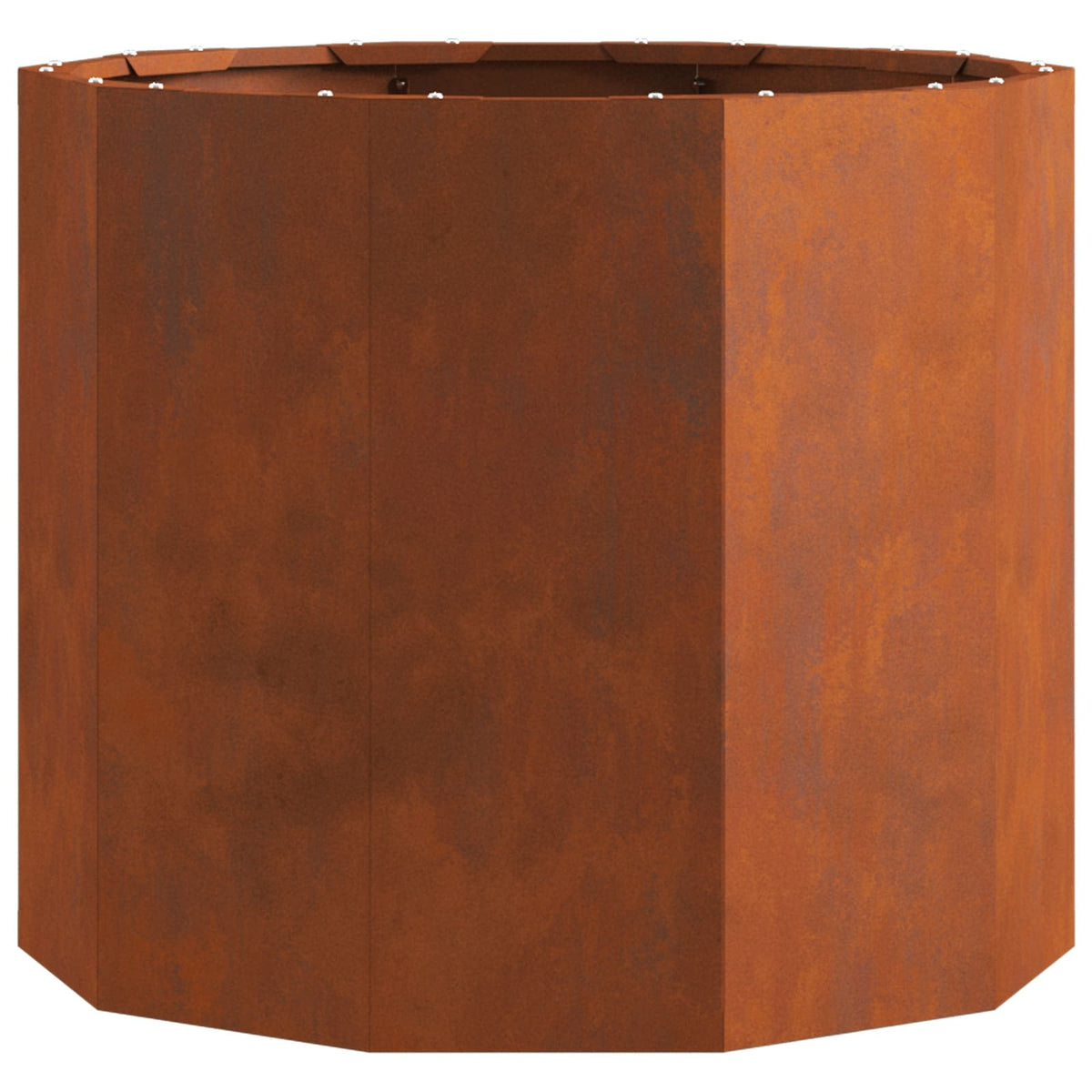 Plantekasse Rusten 60 x 60 x 50 cm Cortenstål