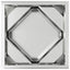 Plantekasse Sølv 30 x 30 x 30 cm Galvaniseret stål