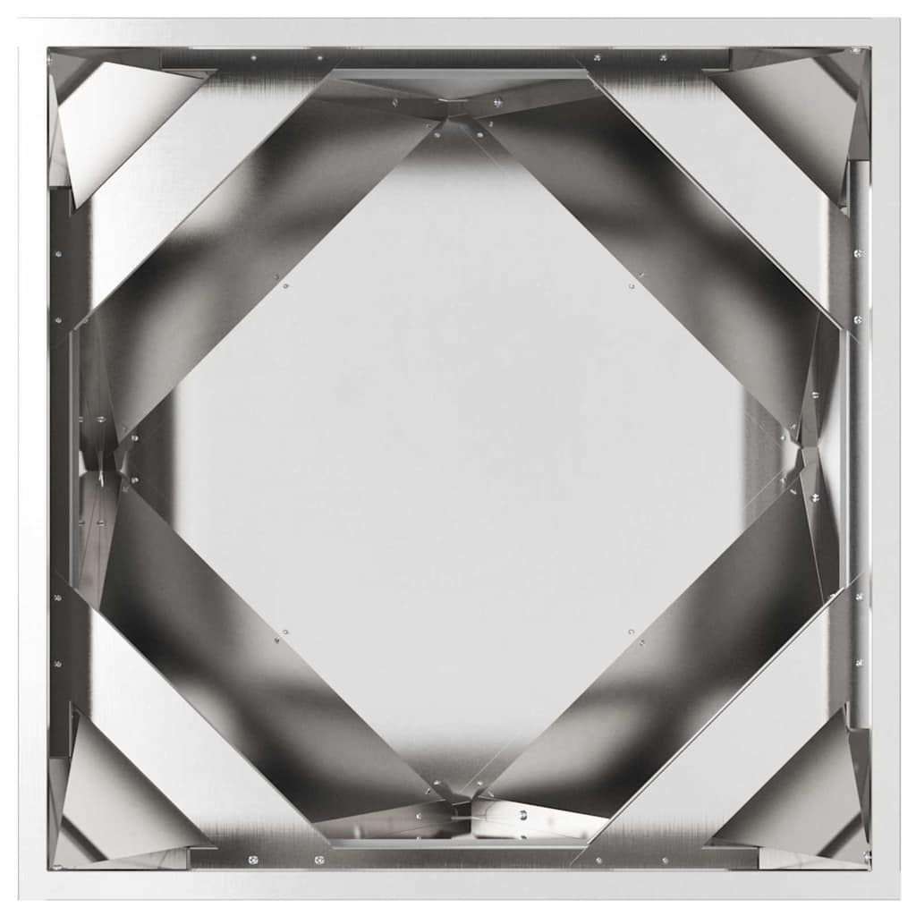 Plantekasse Sølv 50 x 50 x 50 cm Galvaniseret stål