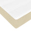 Sengestel Creme 80 x 200 cm Stof