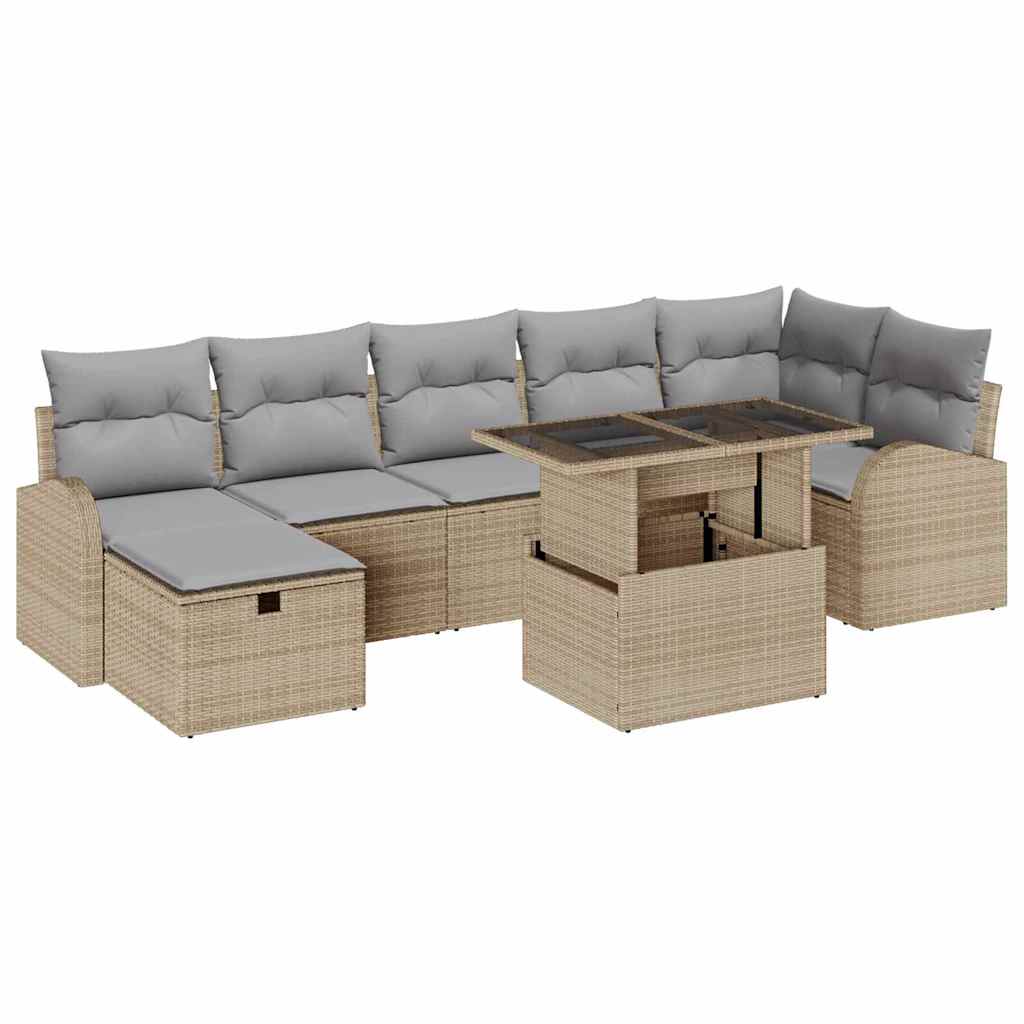 8 stk. Beige