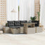 Havesofa Sæt 7 stk. polyrattan