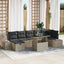 Havesofa Sæt 8 stk. polyrattan
