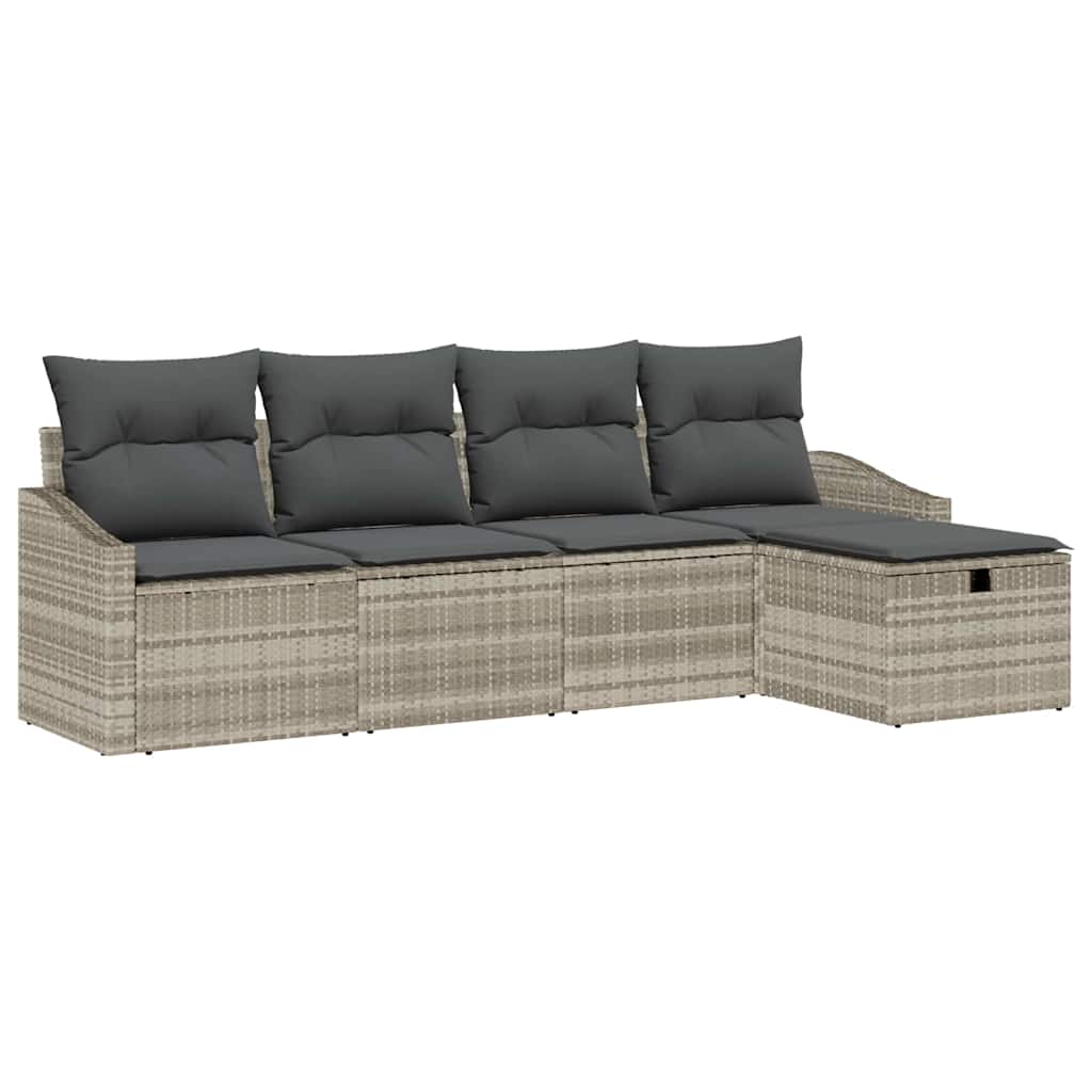 Sofa Sæt 6 stk. polyrattan