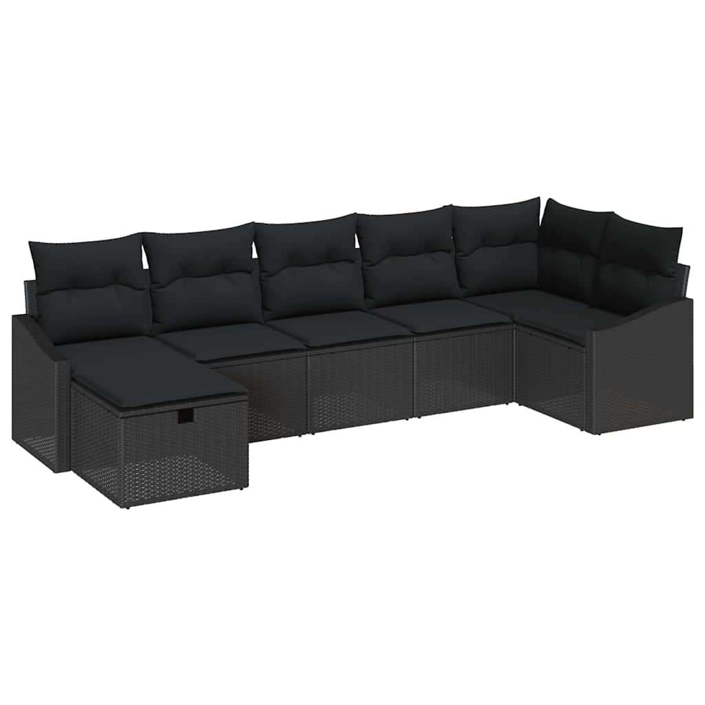 Sofa Sæt 7 stk. polyrattan