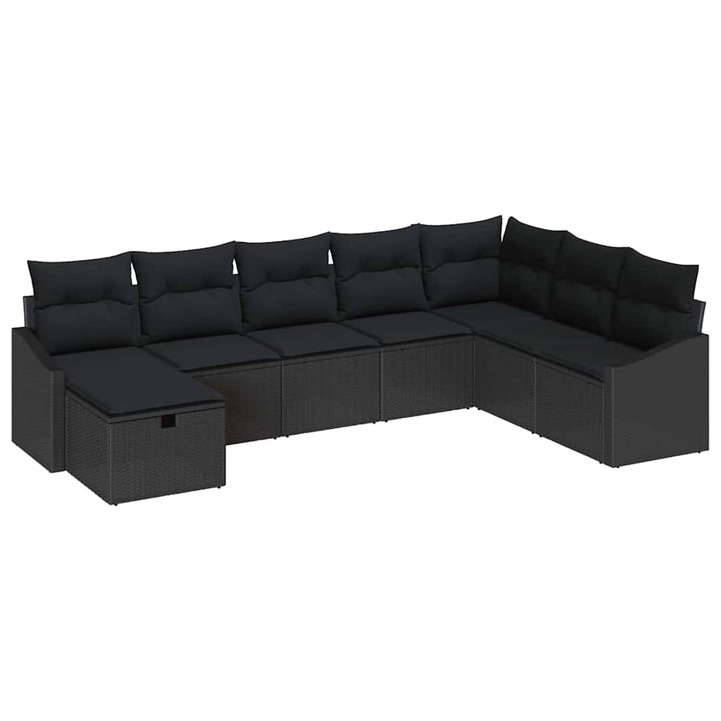 Sofa Sæt 8 stk. polyrattan