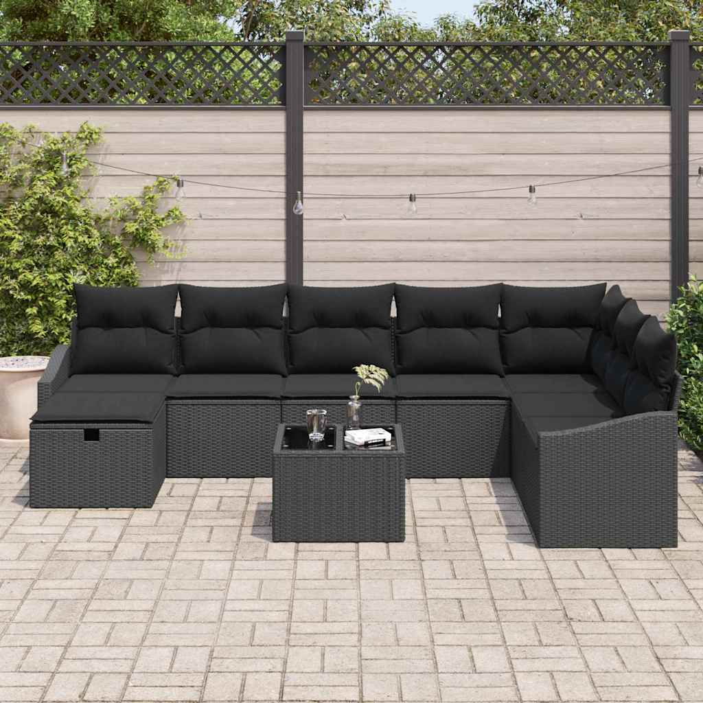 Sofa Sæt 8 stk. polyrattan