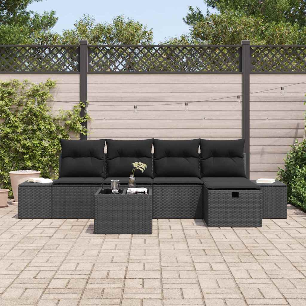 Sofa Sæt 5 stk. polyrattan