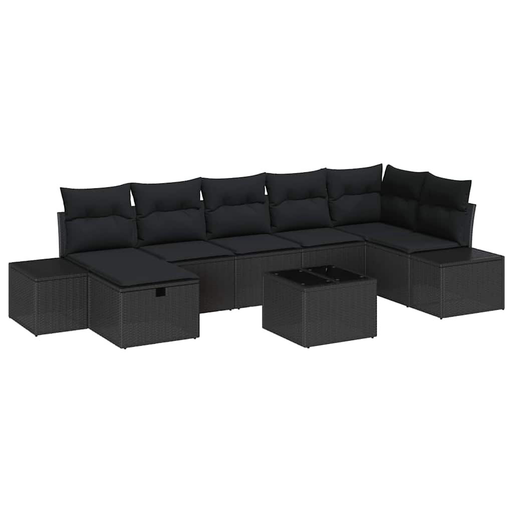Sofa Sæt 8 stk. polyrattan