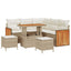 Havesofa Sæt 8 stk. 8-Antal sæder Beige og creme
