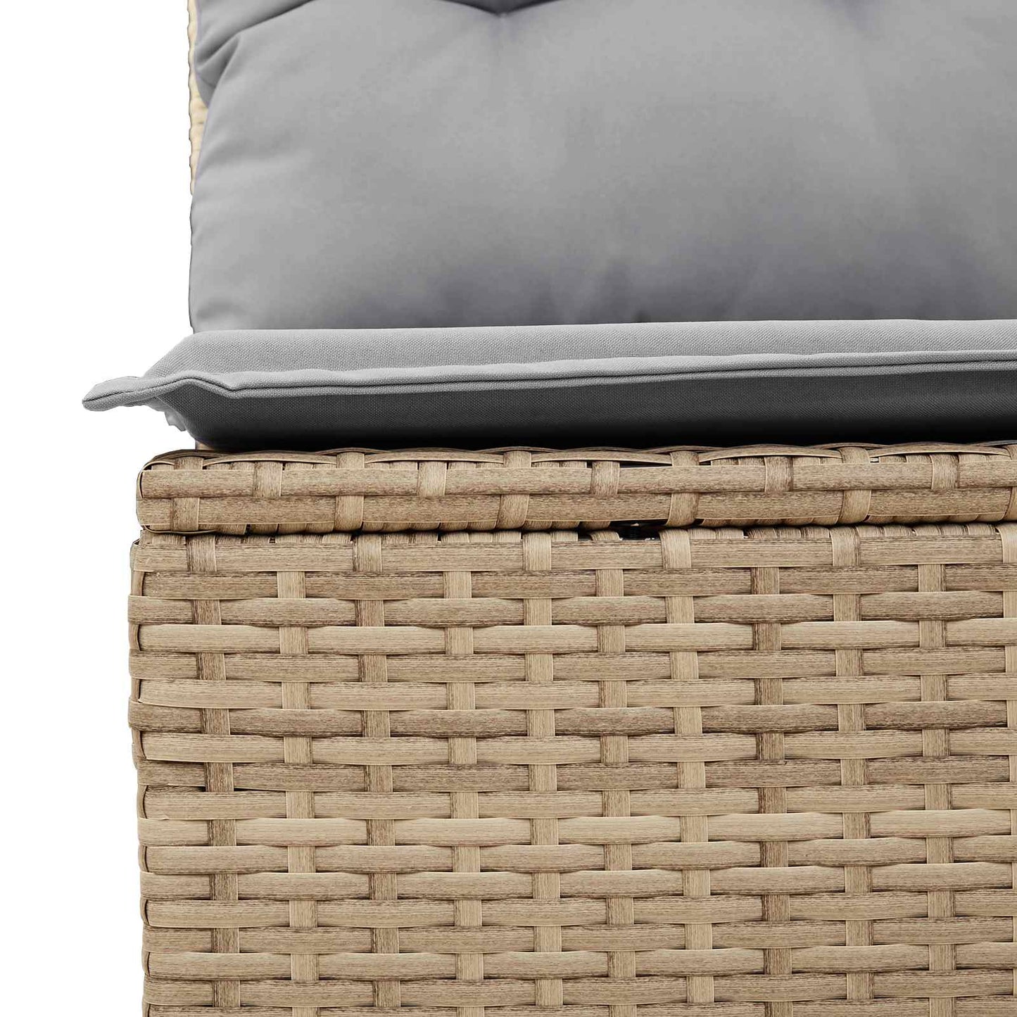 Havesofa Sæt 9 stk. 9-Antal sæder Beige og lys grå