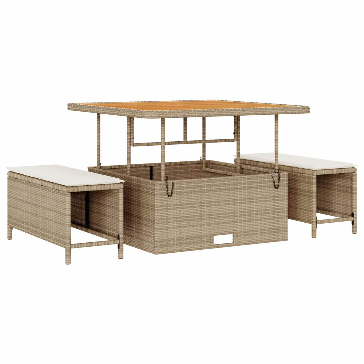 Havesofa Sæt 12 stk. 11-Antal sæder Beige og creme