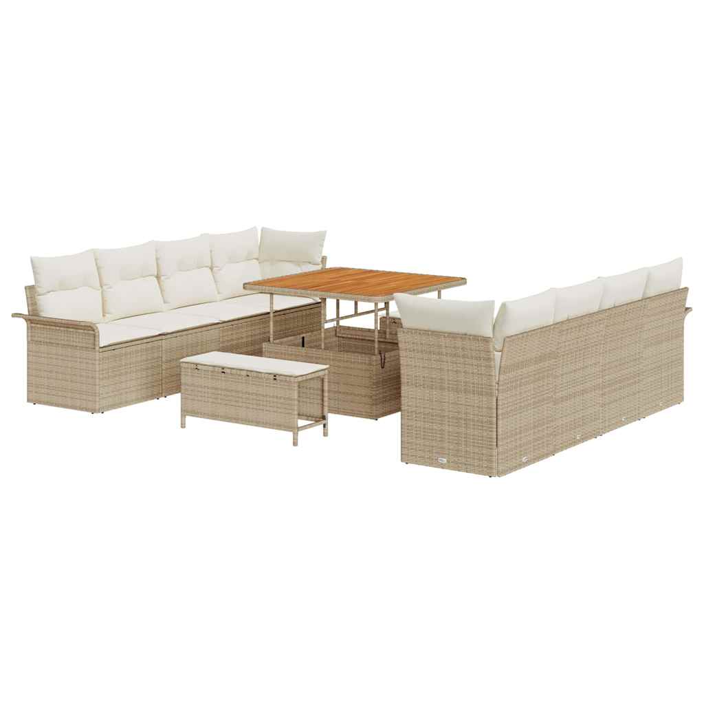 Havesofa Sæt Beige og creme