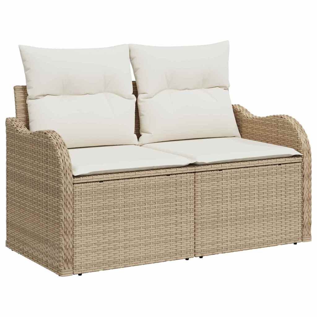 Havesofa Sæt 11 stk. 10-Antal sæder Beige og creme