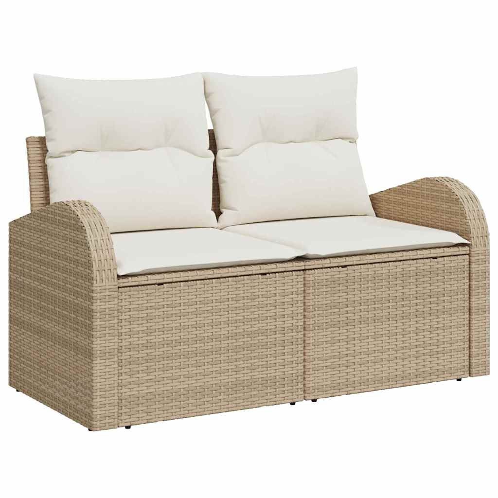 Havesofa Sæt 11 stk. 10-Antal sæder Beige og creme