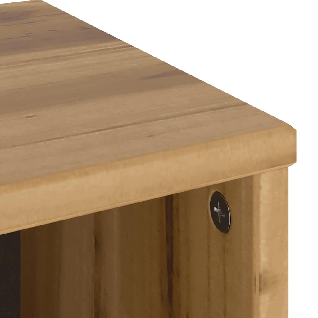 sidekabinetter 6 stk ODDA 40x24x79 cm massivt fyrretræ