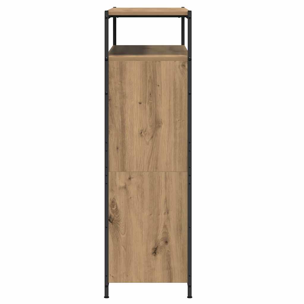 Sko skab 100 x 34 x 112 cm Konstrueret træ Artisan-eg