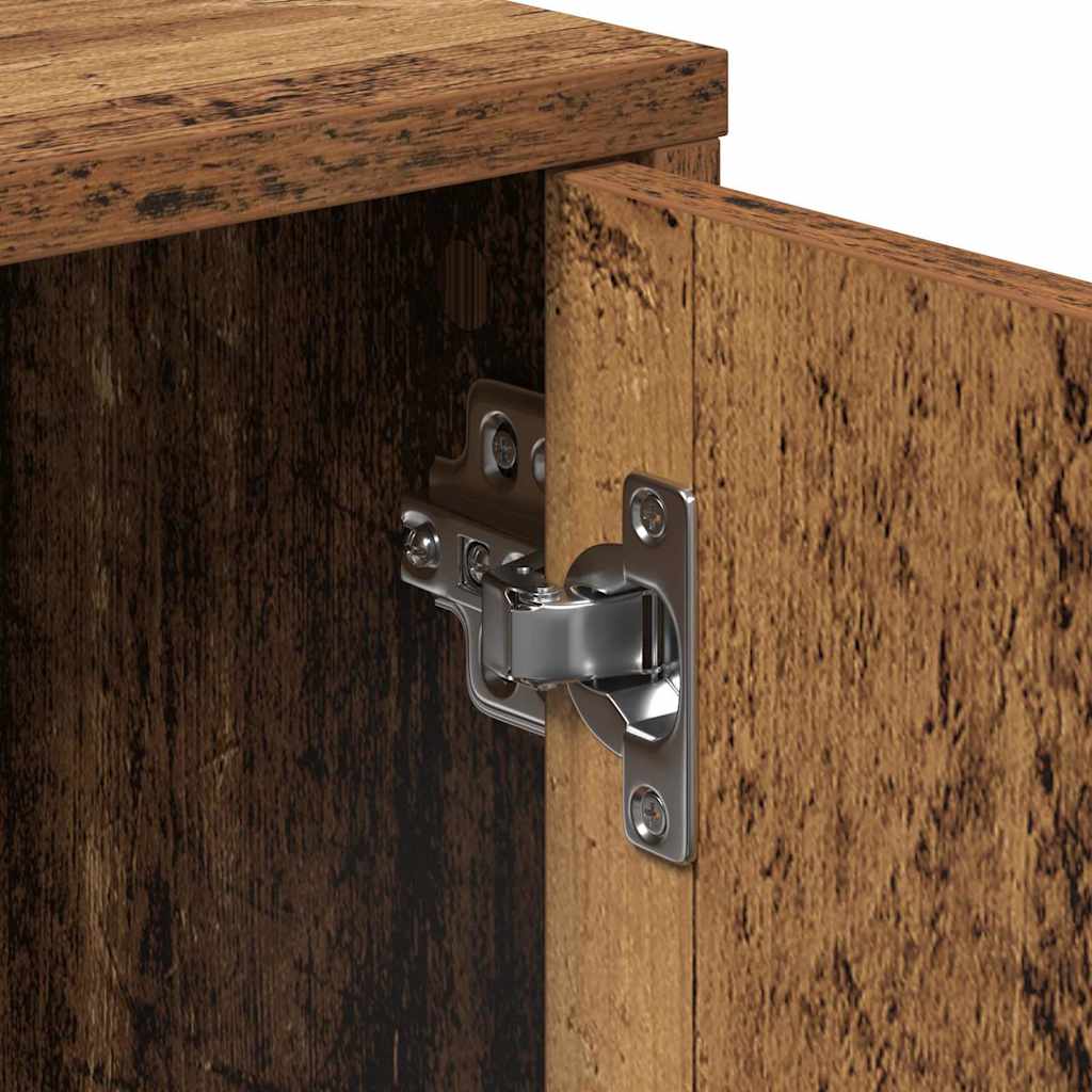 Sideboard 2 stk. Gammelt træ 60 x 31 x 70 cm Konstrueret træ