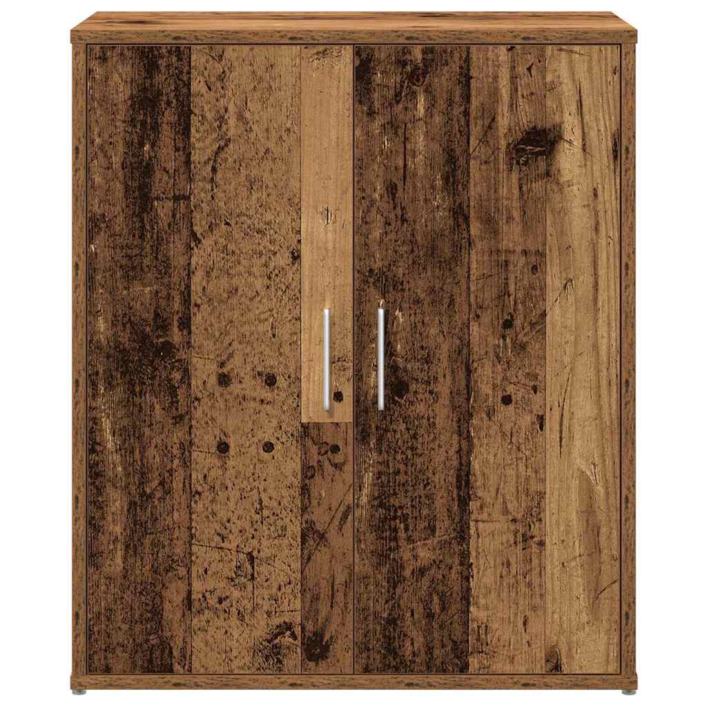 Sideboard 2 stk. Gammelt træ 60 x 31 x 70 cm Konstrueret træ