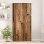 Højskab 80 x 35 x 180 cm Konstrueret træ Gammelt træ