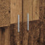 Highboard 70 x 33,5 x 180 cm Konstrueret træ Gammelt træ