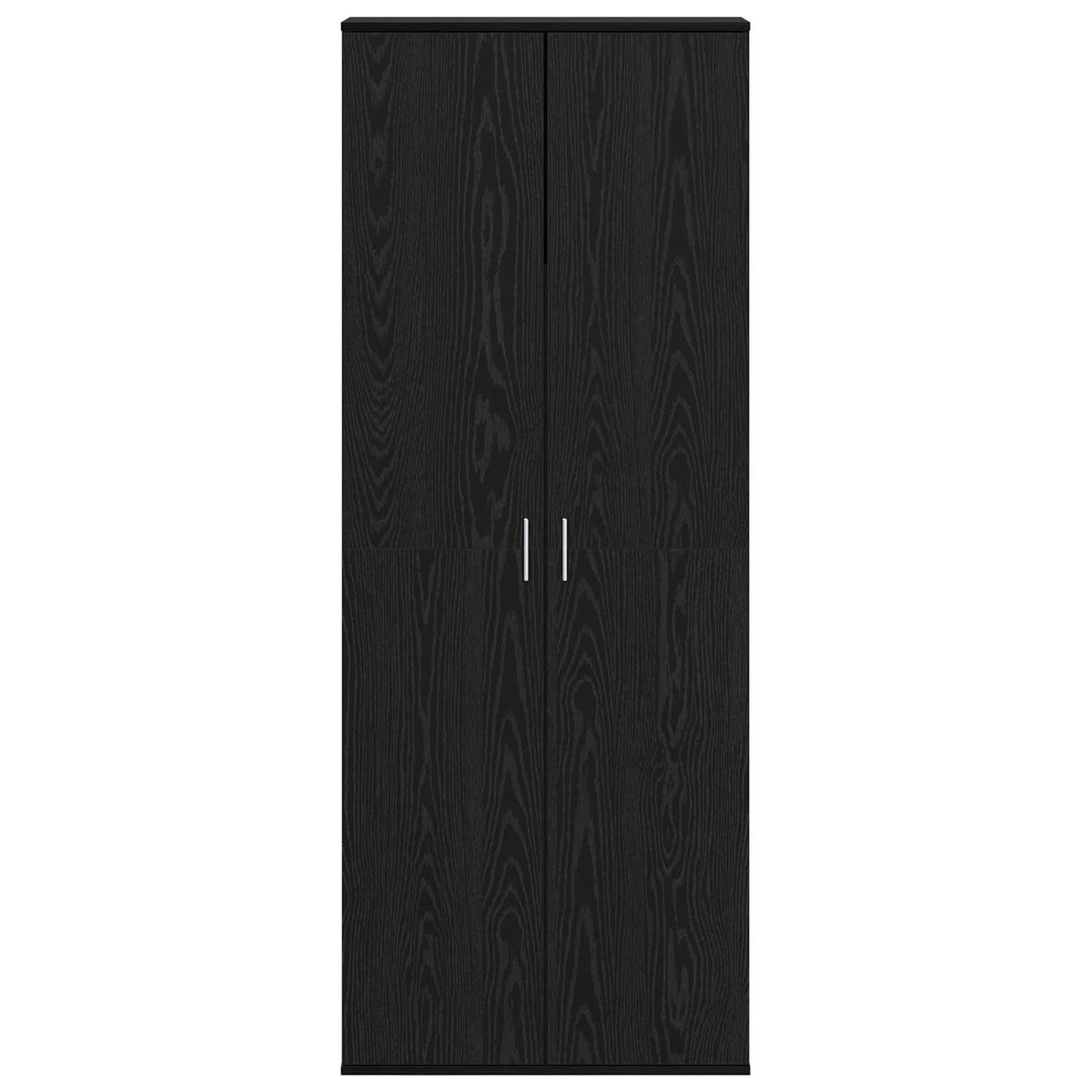 Highboard 70 x 33,5 x 180 cm Konstrueret træ Sort eg