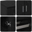Highboard 80 x 39 x 178 cm Konstrueret træ Sort eg