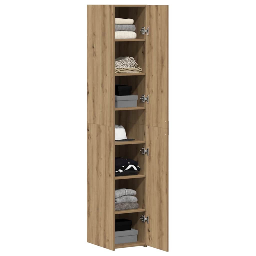 Highboard Artisan Egetræ 30 x 42,5 x 185 cm