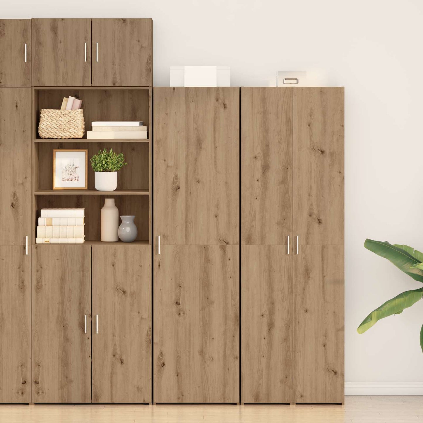 Highboard Artisan Egetræ 50 x 42,5 x 185 cm