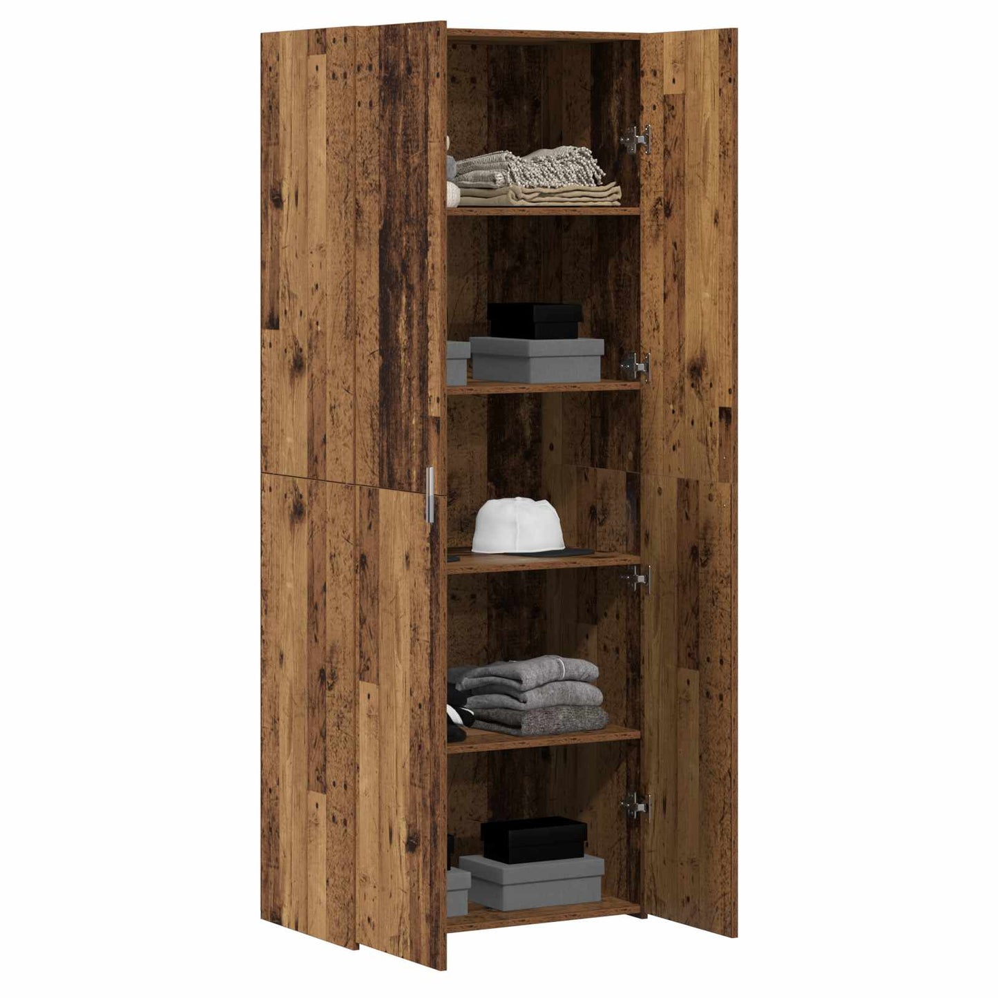 Highboard Gammelt træ 70 x 42,5 x 185 cm