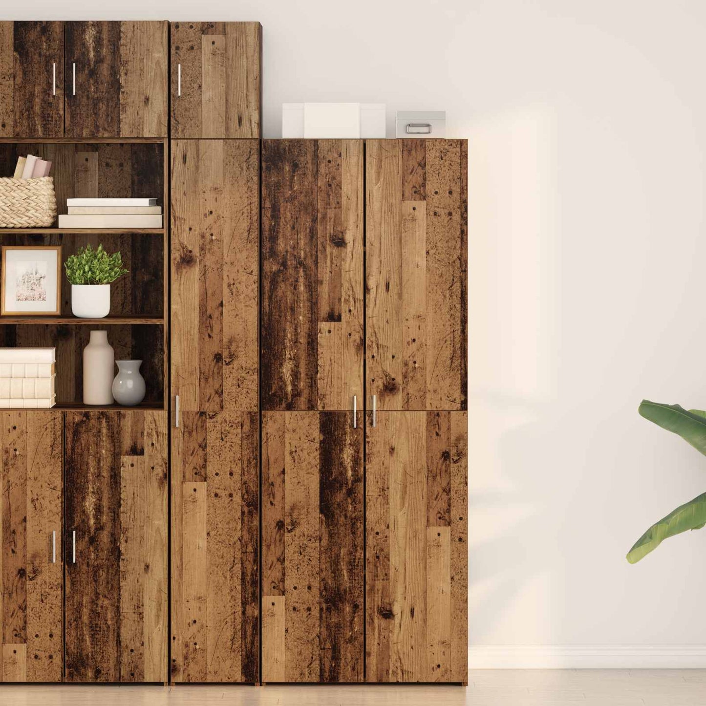 Highboard Gammelt træ 70 x 42,5 x 185 cm