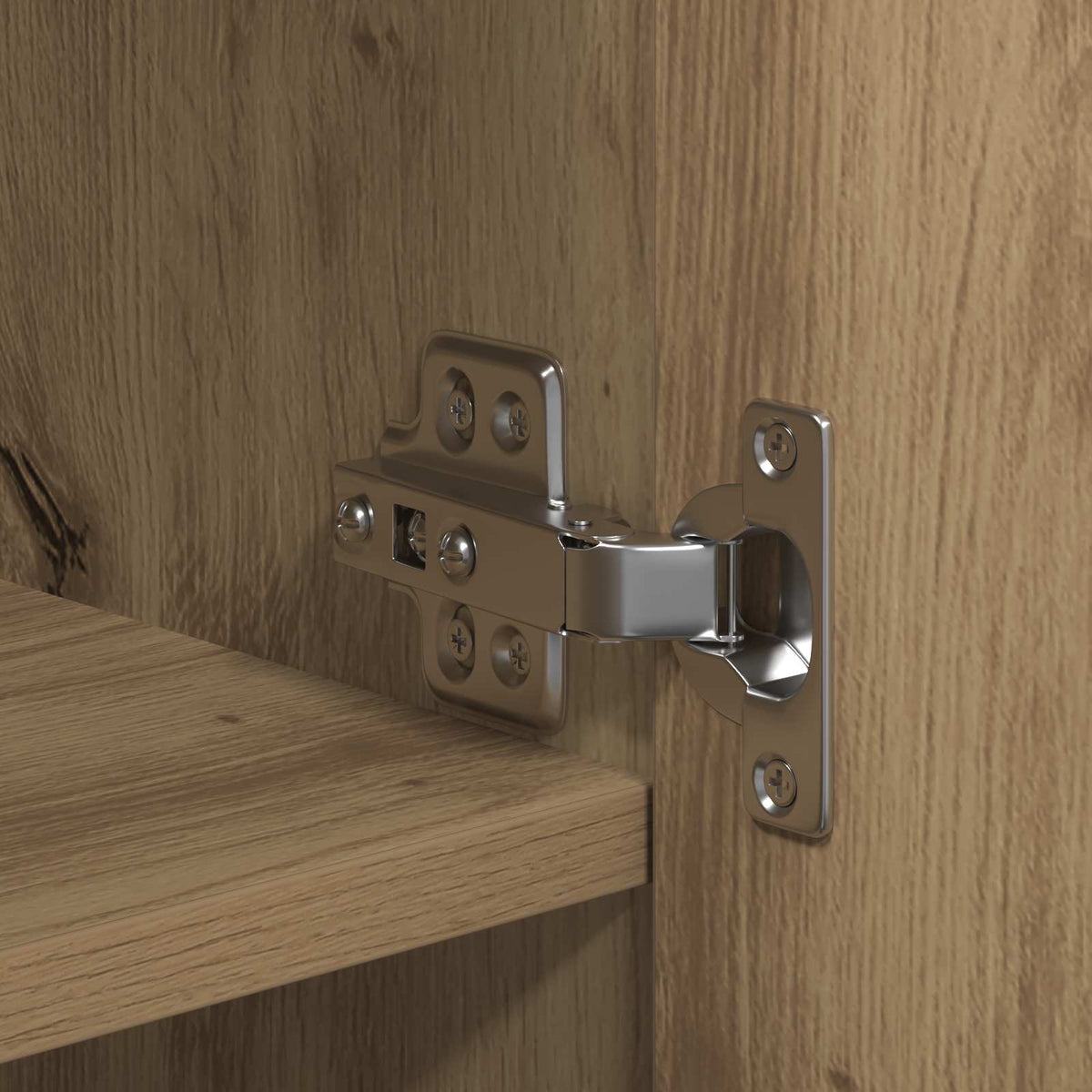 Highboard Artisan Egetræ 70 x 42,5 x 185 cm