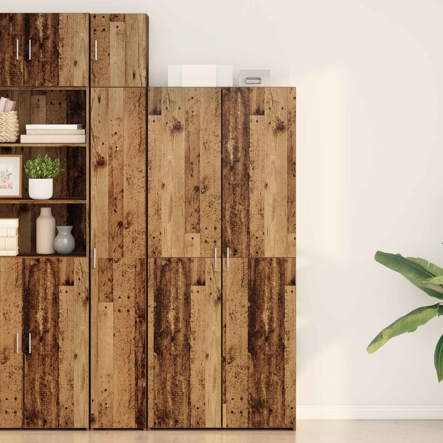 Highboard Gammelt træ 80 x 42 x 185 cm