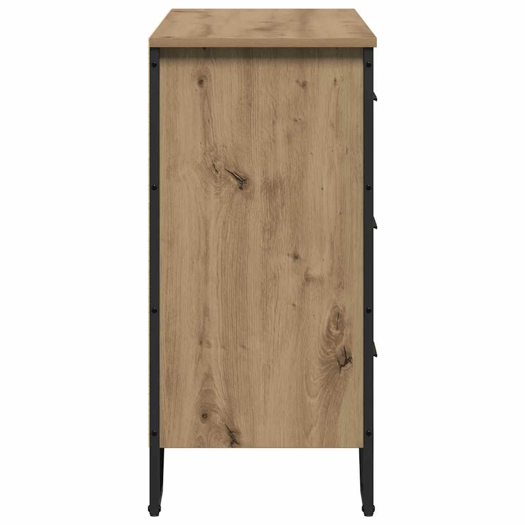 Skuffeskab 6-Skuffe Artisan Egetræ 91 x 35,5 x 74,5 cm