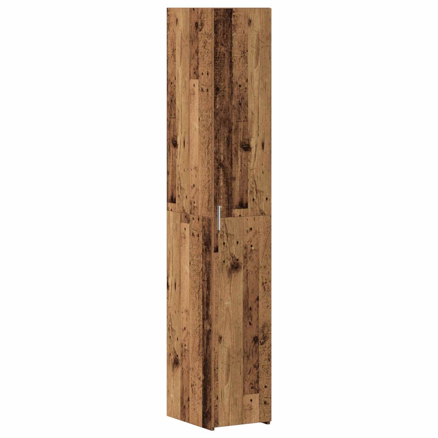 Opbevaringsskab med hylder Gammelt træ 30 x 42,5 x 225 cm