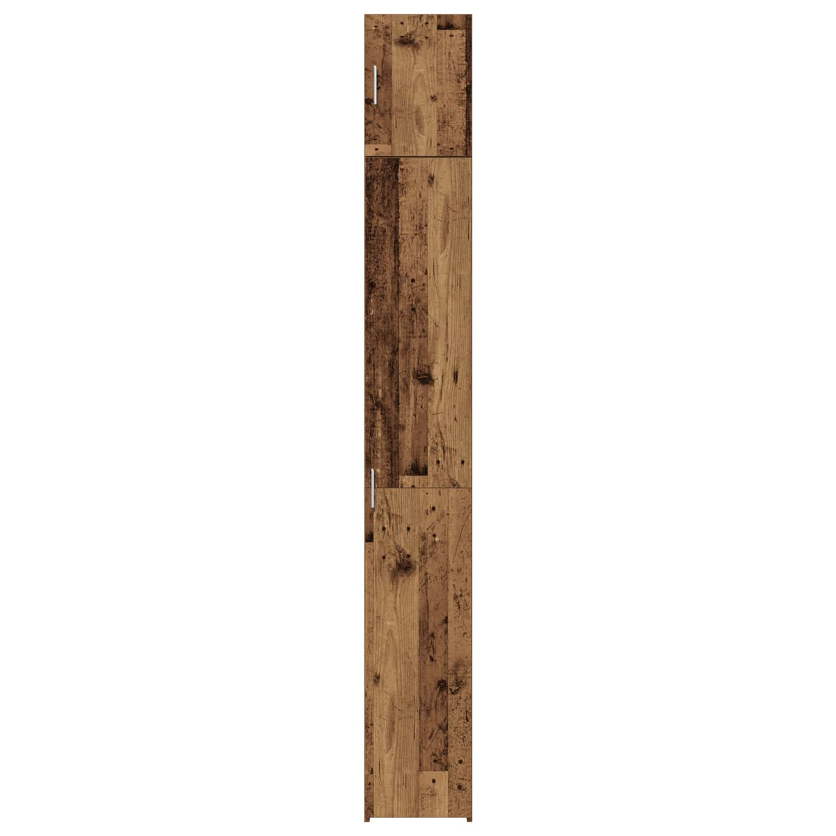 Opbevaringsskab med hylder Gammelt træ 30 x 42,5 x 225 cm